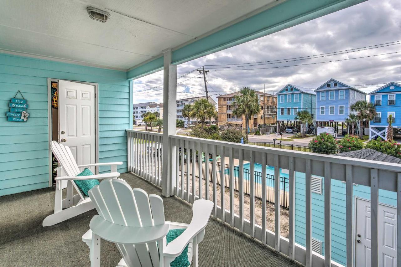 מירטל ביץ' Surfside Beach Escape With Pool - Walk To Ocean! מראה חיצוני תמונה